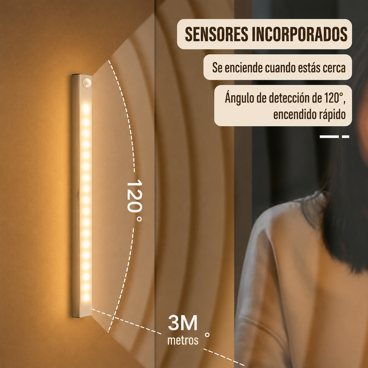 Vortex Light™ | Luz LED con Sensor de Movimiento